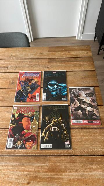 Marvel comics Avengers Infinity Saga Secret Invasion beschikbaar voor biedingen