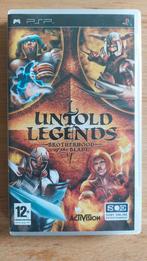 Untold Legends: Brotherhood of the Blade - PSP, Gebruikt, 2 spelers, Ophalen of Verzenden, Role Playing Game (Rpg)