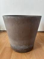 Grijze Plantenpot - Gebruikt, Gebruikt, Rond, Binnen, Ophalen of Verzenden
