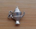 zilveren vintage bedel theepot [067], Overige merken, Verzenden, Zo goed als nieuw, 1 bedel