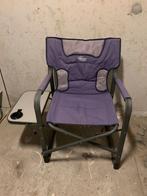 Opvouwbare Campingstoel met Tafel & Bekerhouder, Caravans en Kamperen, Ophalen