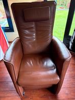 Sta op stoel, Huis en Inrichting, Fauteuils, Ophalen, Gebruikt, Minder dan 75 cm, Leer