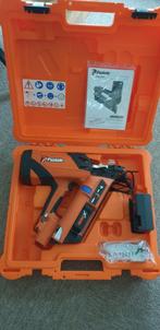 Paslode IM90XI. 4 uur gebruikt, schiethamer, tacker, Doe-het-zelf en Verbouw, Ophalen of Verzenden, Zo goed als nieuw