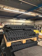 25 m2 rubberen snijmatten tegels 4 cm dik, Rubberen mat, Tegels, Matten