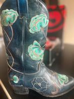 Sendra dameslaarzen geborduurd, Kleding | Dames, Schoenen, Blauw, Ophalen of Verzenden, Gedragen, Hoge laarzen