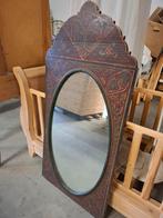 Spiegel met handgeschilderd houtenlijst, Ophalen, Rechthoekig, Minder dan 50 cm, Minder dan 100 cm