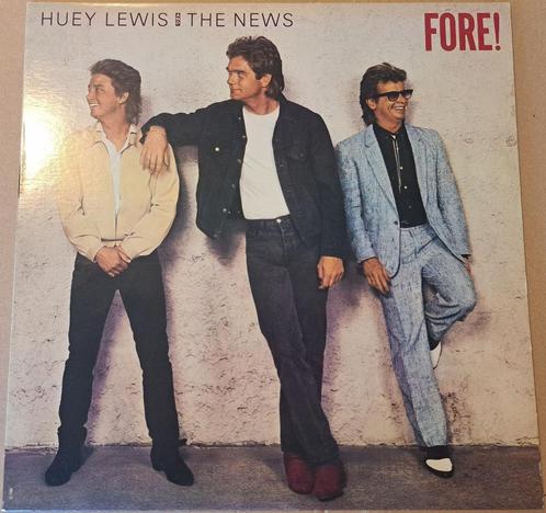 Huey Lewis And The News - Fore!, Cd's en Dvd's, Vinyl | Rock, Zo goed als nieuw, Poprock, 12 inch, Ophalen of Verzenden
