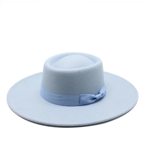 Lichtblauwe fedora (hoed dames heren zomer jazz retro), Kleding | Heren, Hoeden en Petten, Nieuw, Hoed, Verzenden