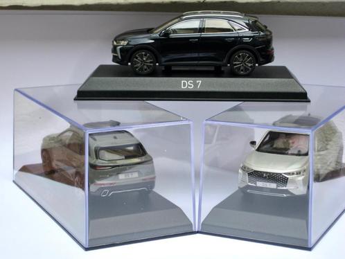 DS 7 parelkristal, grijs, blauw 2022 of Crossback Norev 1:43, Hobby en Vrije tijd, Modelauto's | 1:43, Nieuw, Auto, Norev, Ophalen of Verzenden