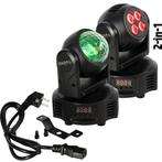 MH-ASTRO-WASH DUBBELE DMX MOVING HEAD RGBW ASTRO & WASH, ., Nieuw, Ophalen of Verzenden, .