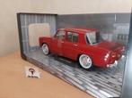 Renault 8 Major in Rouge Etrusque van Solido 1:18, Hobby en Vrije tijd, Modelauto's | 1:18, Solido, Auto, Solido, Nieuw