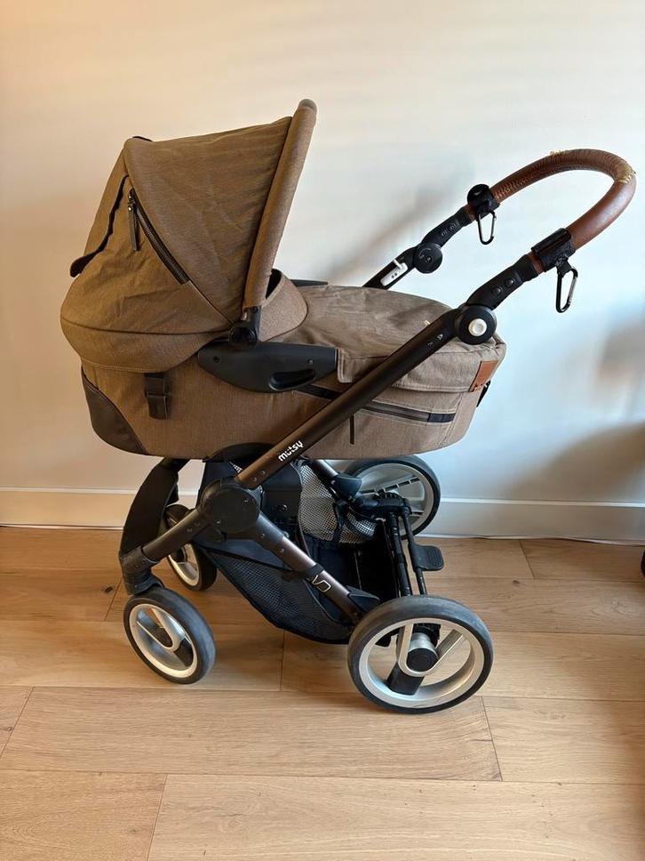 Mutsy 3-in-1 kinderwagen + Maxi Cosi + accessoires €95,-, Kinderen en Baby's, Kinderwagens en Combinaties, Gebruikt, Combiwagen