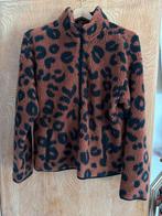 HEMA Fleece Vest Panterprint Bruin Zwart Maat S, Ophalen of Verzenden, Zo goed als nieuw, Maat 36 (S), Bruin