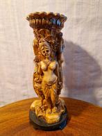 Resin Kandelaar – Oosterse Godinnen | Vintage | Ivory-Style, Ophalen of Verzenden