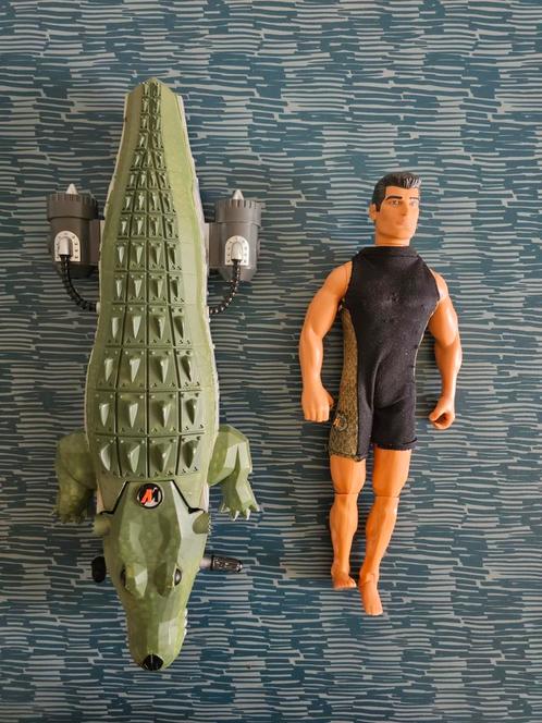 Action Man - Crocodile Mission - Hasbro, Kinderen en Baby's, Speelgoed | Actiefiguren, Zo goed als nieuw, Ophalen of Verzenden