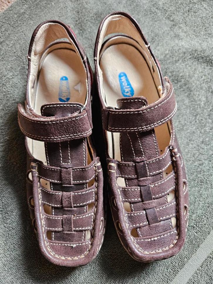 Wolky sandalen maat 37 bruin Nieuw, Kleding | Dames, Schoenen, Nieuw, Sandalen of Muiltjes, Bruin, Ophalen of Verzenden