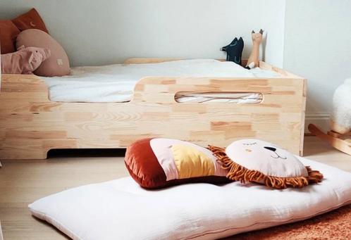 Montessori vloerbed BO - petit puk, Kinderen en Baby's, Kinderkamer | Bedden, Zo goed als nieuw, 140 tot 160 cm, 70 tot 85 cm