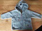 Grijze jongens fleece hoody mt 68, Nieuw, Ophalen of Verzenden, Jongetje, Truitje of Vestje