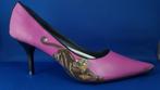 Ed Hardy pumps damesschoenen Panther-Fuchsia, maat 38,5. 4A3, Tweedehands verkoop, Tweedehands verkoop, Ophalen of Verzenden, Roze