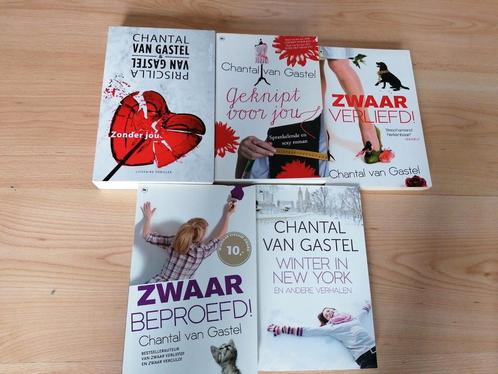 5x Chantal van Gastel-Zonder jou-Geknipt voor jou-Zwaar bepr, Boeken, Chicklit, Gelezen, Ophalen of Verzenden