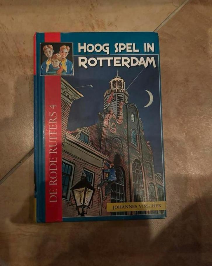 Te Koop: Johannes Visscher  “Hoogspel in Rotterdam”, Boeken, Kinderboeken | Jeugd | 10 tot 12 jaar, Zo goed als nieuw, Non-fictie
