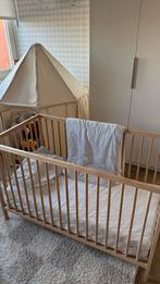 Ikea SNIGLAR Ledikant + 2 Matrasjes + Beddengoed, Kinderen en Baby's, Babywiegjes en Ledikanten, Ophalen of Verzenden, Zo goed als nieuw