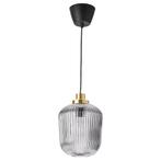 SOLKLINT hanglamp IKEA rookglas, Huis en Inrichting, Lampen | Hanglampen, Ophalen of Verzenden, Zo goed als nieuw, Minder dan 50 cm