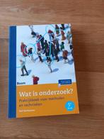 wat is onderzoek, Boeken, Ophalen of Verzenden, Zo goed als nieuw, HBO, Nel Verhoeven