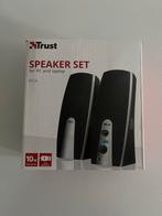 Trust Mila 2.0 Speakerset - Nieuw in doos!, Computers en Software, Pc speakers, Ophalen of Verzenden, Nieuw, Audiokanaal 2, TRUST