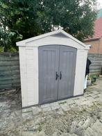 Keter tuinhuis 250 breed en 175 diep, Tuin en Terras, Tuinhuizen, Kunststof, Tuinhuis, 1 raam, Ophalen