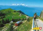 Ansichtkaart	Rigi (Zwitserland)	Vitznau - Rigi trein, Verzenden, 1980 tot heden, Gelopen, Overig Europa
