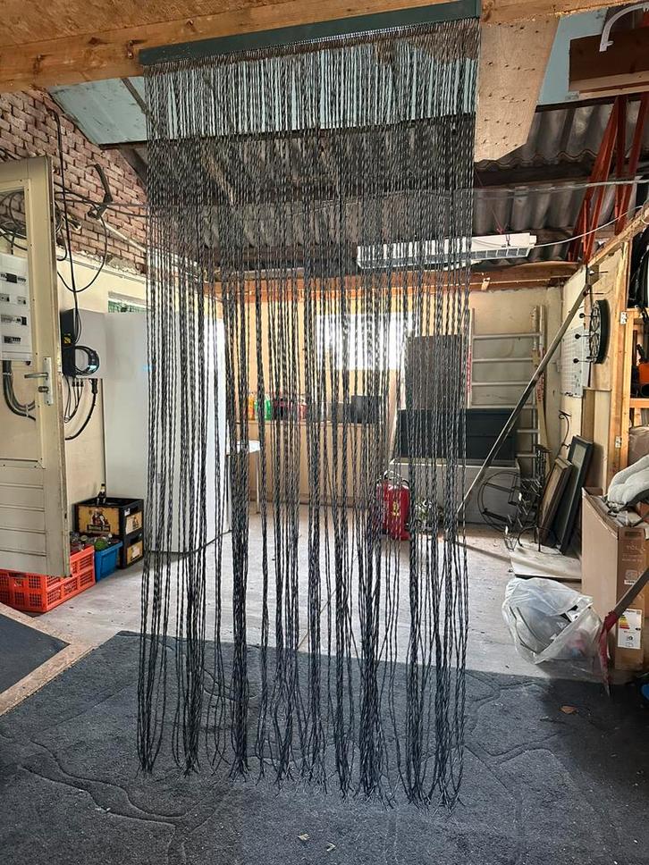 Mooi vliegengordijn, Doe-het-zelf en Verbouw, Deuren en Horren, Zo goed als nieuw, Hordeur, 200 tot 215 cm, 80 tot 100 cm, Ophalen
