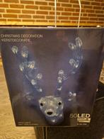 Kerstdecoratie Rendier met LED Verlichting, Ophalen, Zo goed als nieuw