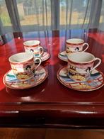 Adachi Espresso Kopjes en Schotels - Showa Periode, Antiek en Kunst, Antiek | Porselein, Ophalen of Verzenden