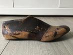 Antieke schoenmal van hout met metaal maat 10, Ophalen of Verzenden