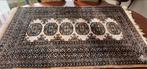 Vintage Tapijt - Handgeknoopt, Gebruikt, Bruin, 200 cm of meer, Rechthoekig