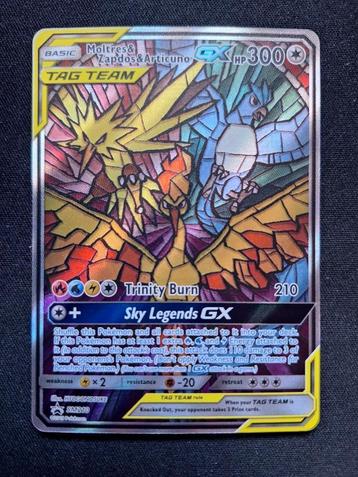 Moltres, Zapdos & Articuno GX SM210 Promo beschikbaar voor biedingen
