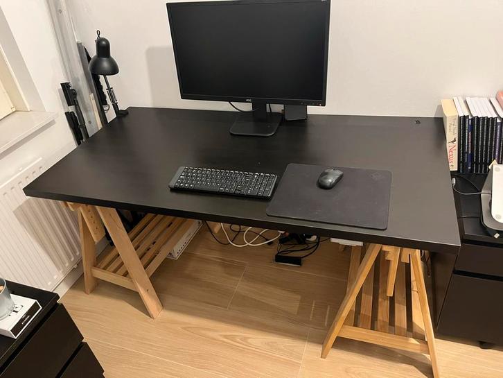 IKEA Bureau met Lade, Huis en Inrichting, Bureaus, Gebruikt, Bureau, Ophalen