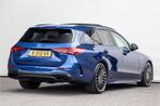 Mercedes-Benz C-Klasse Estate 200 AMG Nightpakket, pano, Cam, Automaat, 4 cilinders, Blauw, Stationwagon