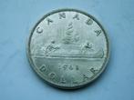 Canada.  One Dollar - 1963, Postzegels en Munten, Verzenden, Noord-Amerika, Losse munt, Zilver