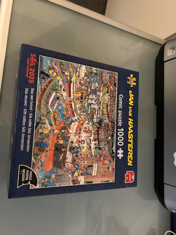 Jan van Haasteren - Sail 2025 Puzzel, Hobby en Vrije tijd, Denksport en Puzzels, Zo goed als nieuw, Legpuzzel, 500 t/m 1500 stukjes