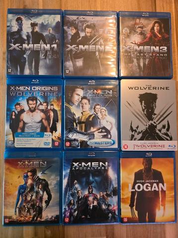 X-Men Filmcollectie - 9 Films op Blu-ray beschikbaar voor biedingen