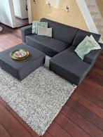 Bank + hocker GRATIS af te halen, Ophalen, Gebruikt, Hoekbank, 75 tot 100 cm