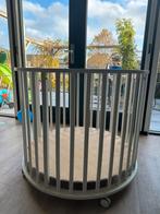 Europa Baby Circa - matte witte ronde box, Kinderen en Baby's, Boxen, Ophalen, Zo goed als nieuw, Rond, In hoogte verstelbaar