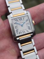 Cartier Tank Française Staal/Goud - Nieuwstaat, Sieraden, Tassen en Uiterlijk, Horloges | Dames, Ophalen of Verzenden, Zo goed als nieuw