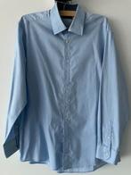 Licht blauw heren overhemd van John Cabot, Kleding | Heren, Overhemden, Ophalen of Verzenden, Zo goed als nieuw, Blauw, Halswijdte 43/44 (XL)