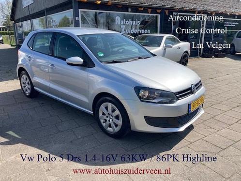 Volkswagen Polo 1.4 16V 5 DRS 63KW / 86PK Highline, Auto's, Volkswagen, Bedrijf, Te koop, Polo, ABS, Airbags, Airconditioning