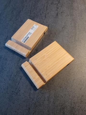 Houten Telefoonstandaard IKEA - 2 stuks beschikbaar voor biedingen