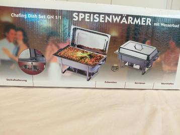 Chaving Dish (bain marie) – voedselverwarmer – RVS beschikbaar voor biedingen