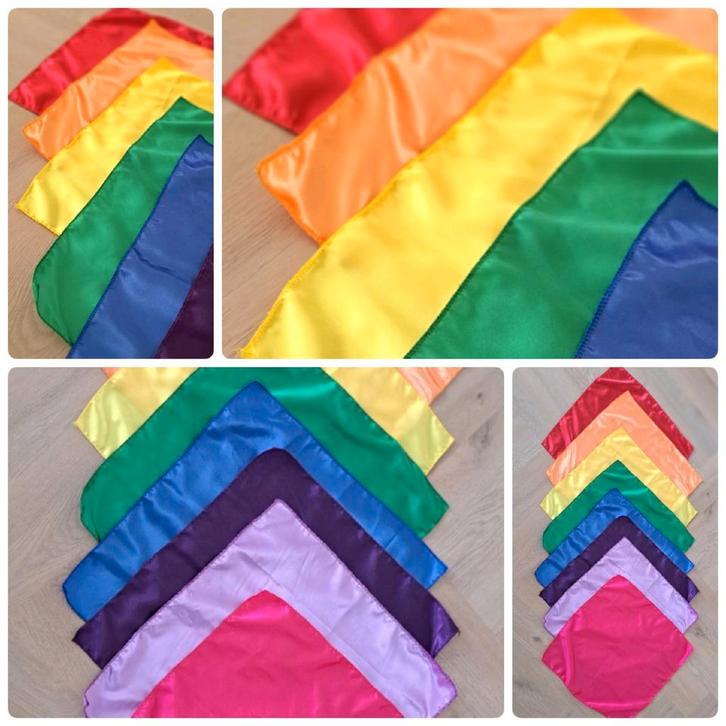 Speeldoeken satijn, Kinderen en Baby's, Speelgoed | Educatief en Creatief, Nieuw, Ophalen of Verzenden